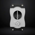 Colibri Diamond V-Cut Cigar Cutter – Chrome with Black
