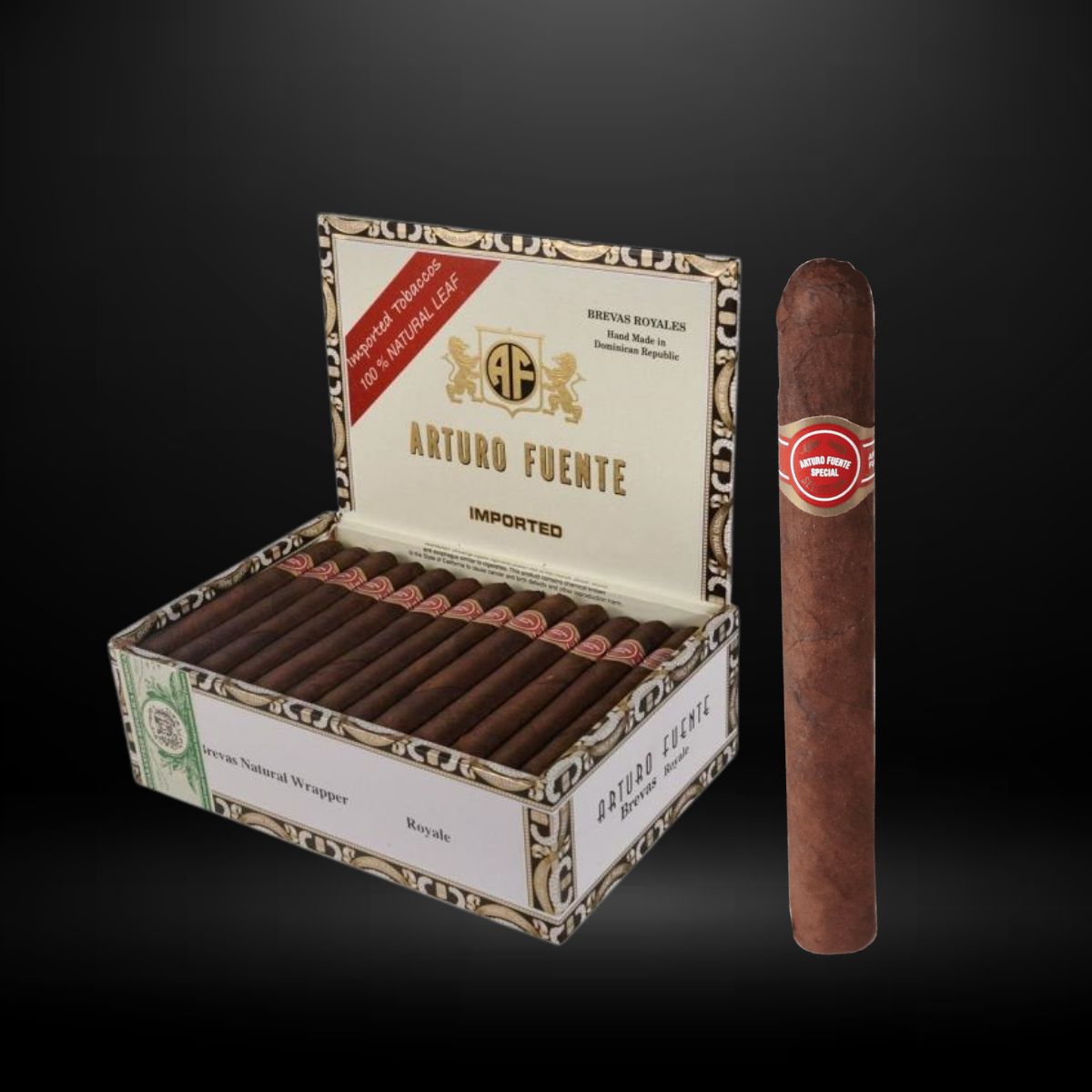Arturo Fuente Brevas Royals 1/20 Maduro
