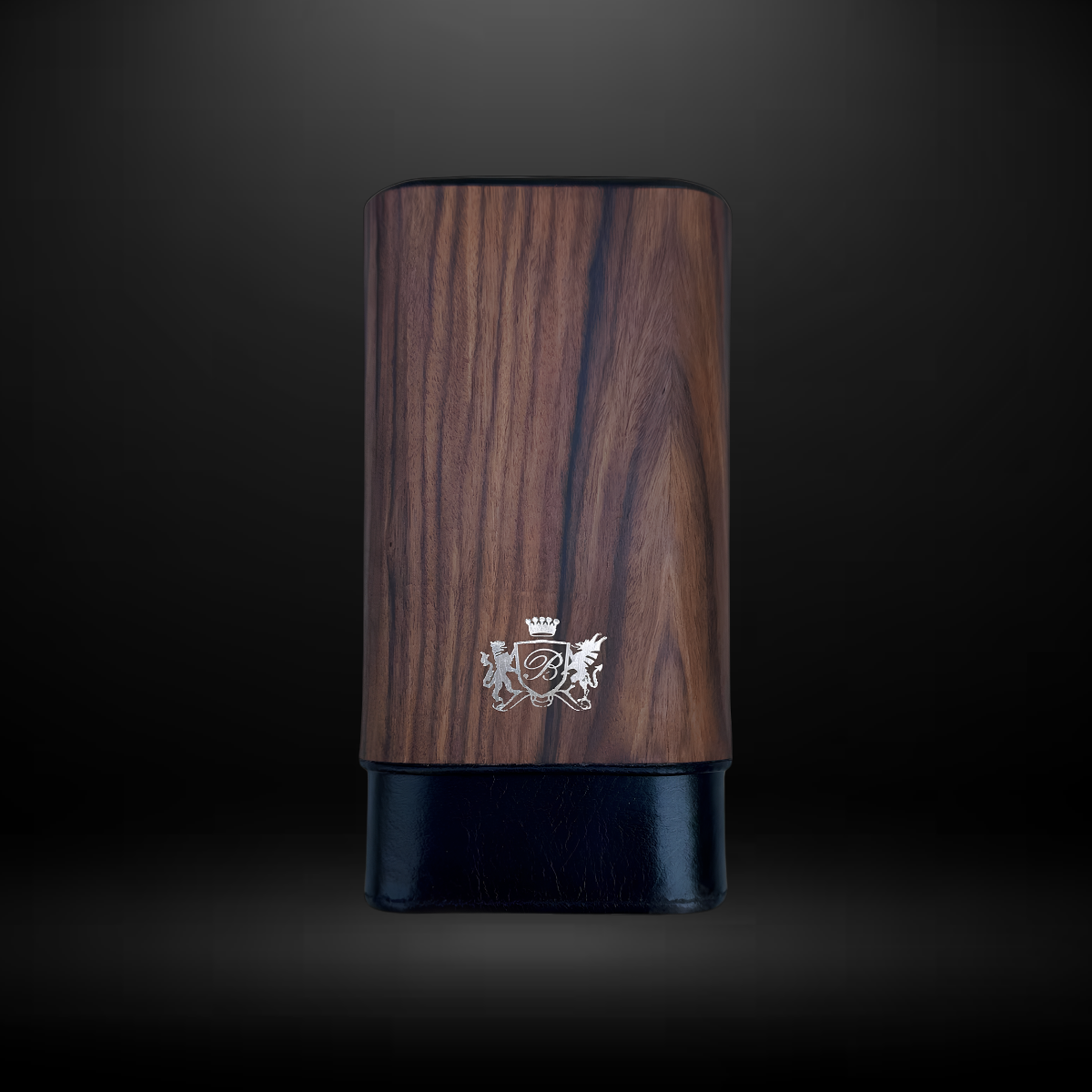 Brizard Cigar Case Ii (Showband 3) Antique Black & Rosewood