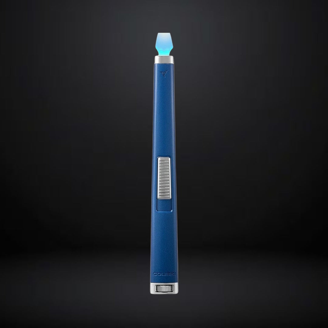 Colibri Aura Flat Flame Lighter – Blue