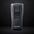 Colibri Cigar Lighter Monaco Triple Jet – Carbon Fibre Black
