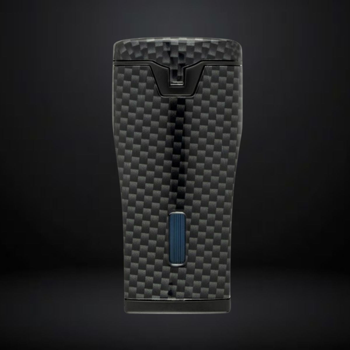 Colibri Cigar Lighter Monaco Triple Jet – Carbon Fibre Black