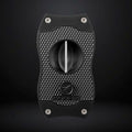 Colibri Diamond V-Cut Cigar Cutter – Black with Black