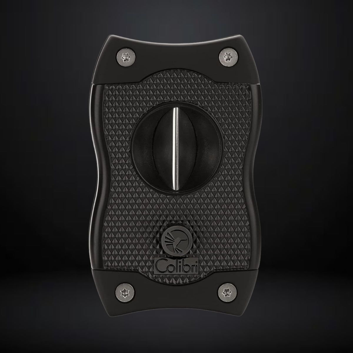 Colibri Premium SV-Cut 2 in 1 Cigar Cutter – Black