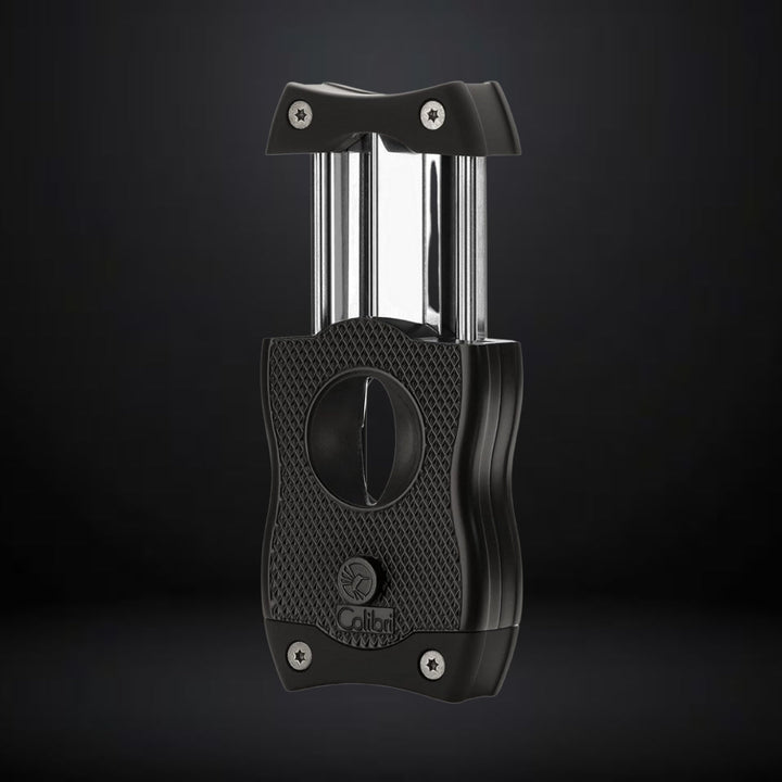 Colibri Premium SV-Cut 2 in 1 Cigar Cutter – Black