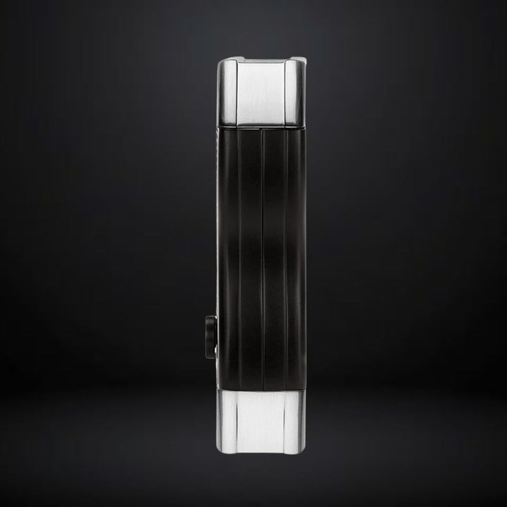 Colibri Premium SV-Cut 2 in 1 Cigar Cutter – Black with Chrome