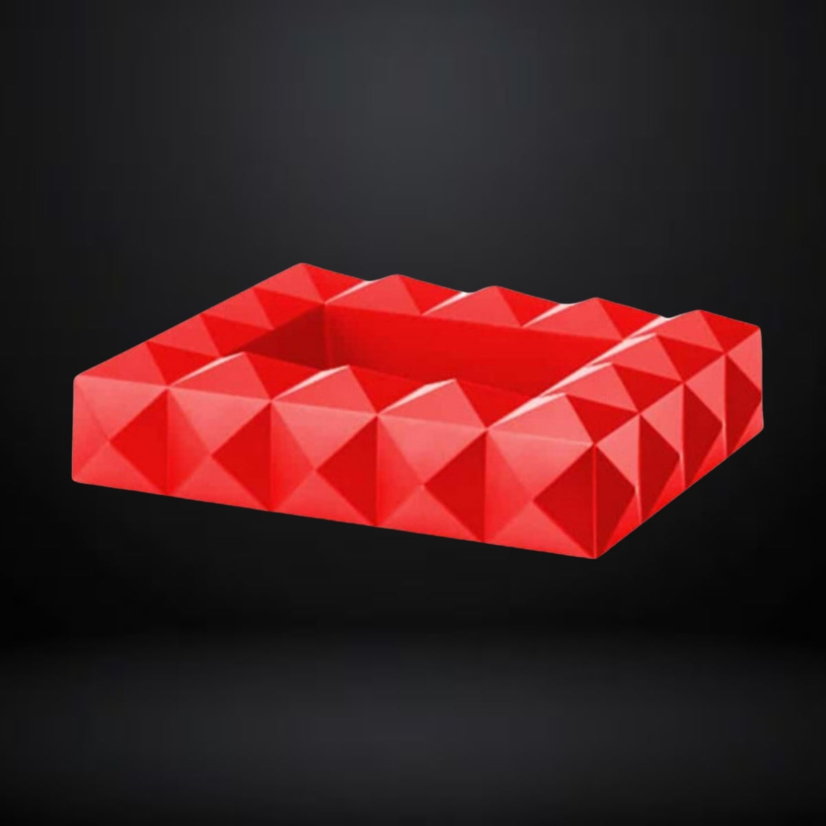 Colibri Quasar Cigar Ashtray – Red
