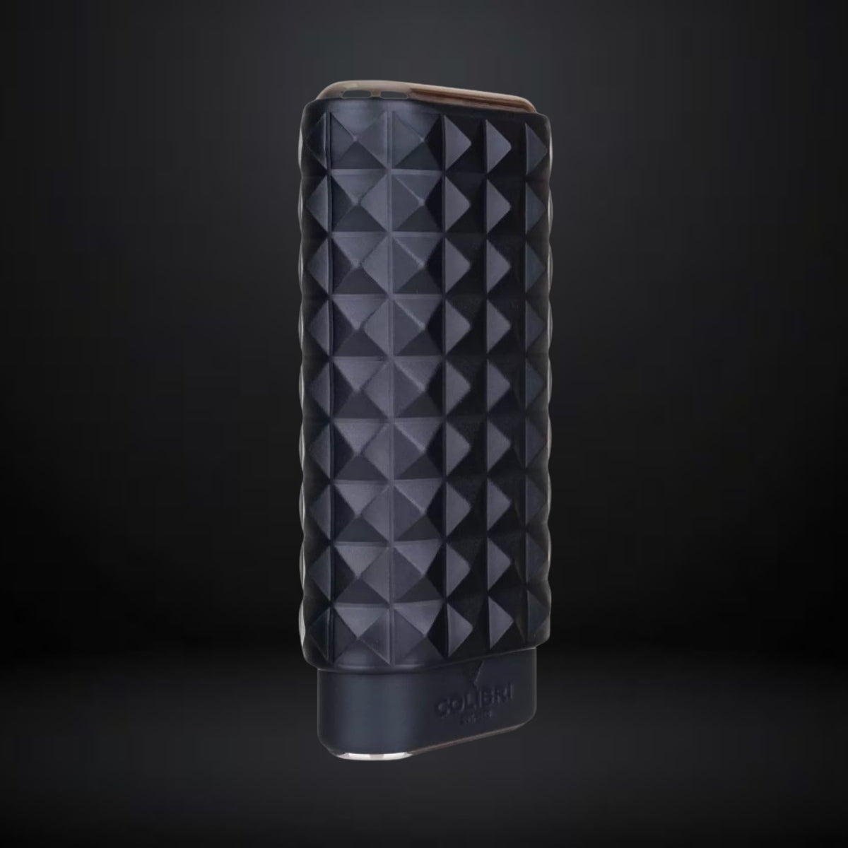 Colibri Quasar Triple Cigar Case – Black