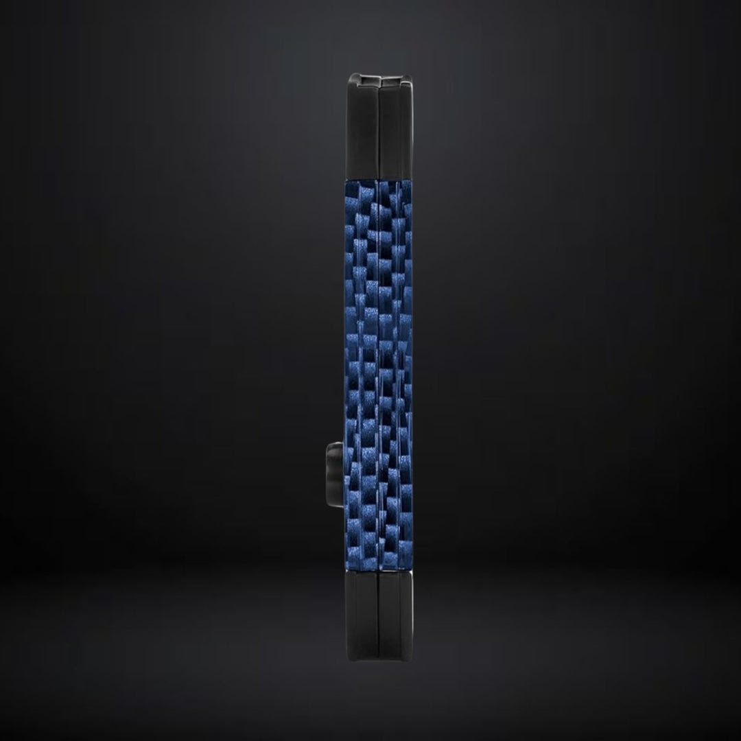 Colibri S-cut Cigar Cutter – Carbon Fiber Blue