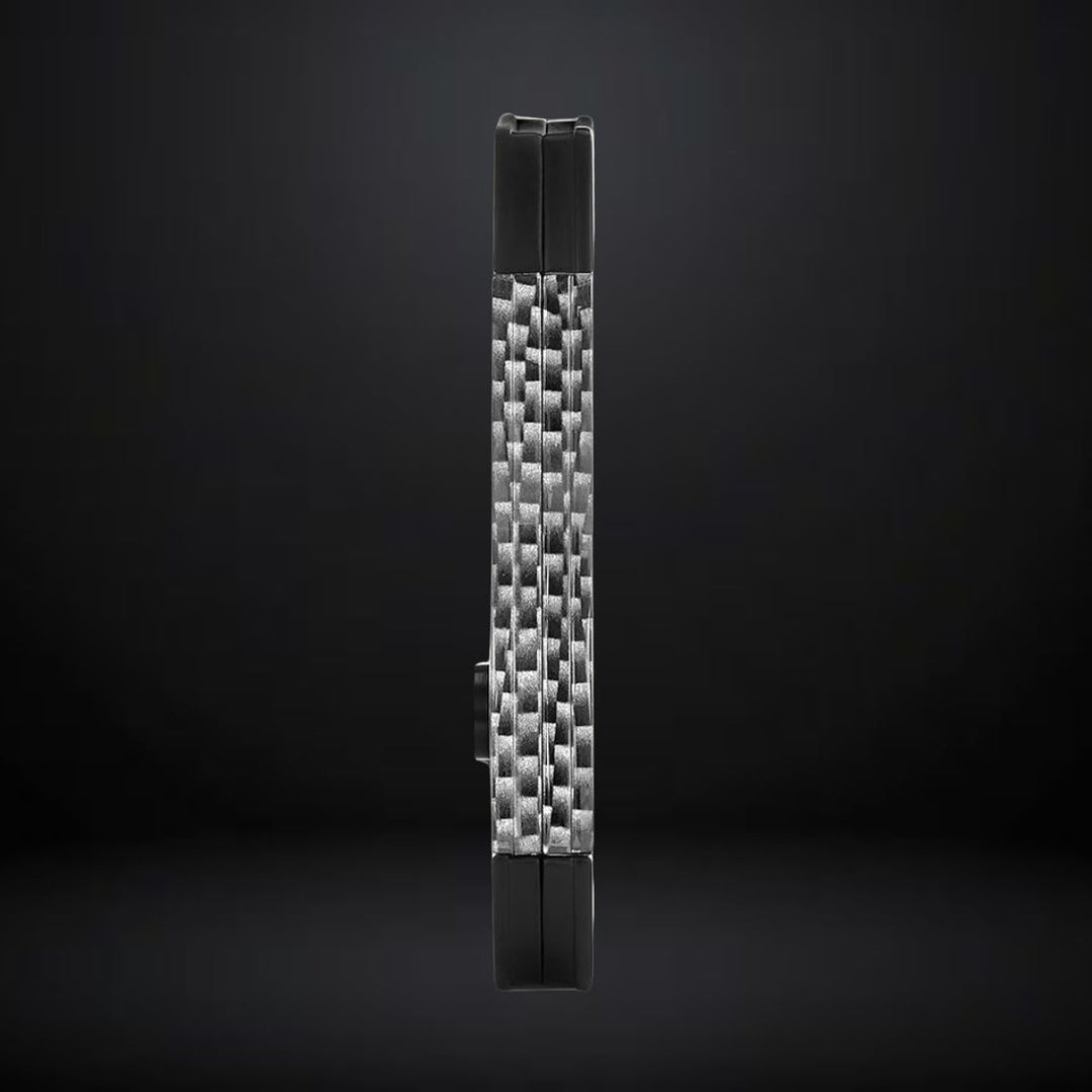 Colibri S-cut Cigar Cutter – Carbon Fiber Silver