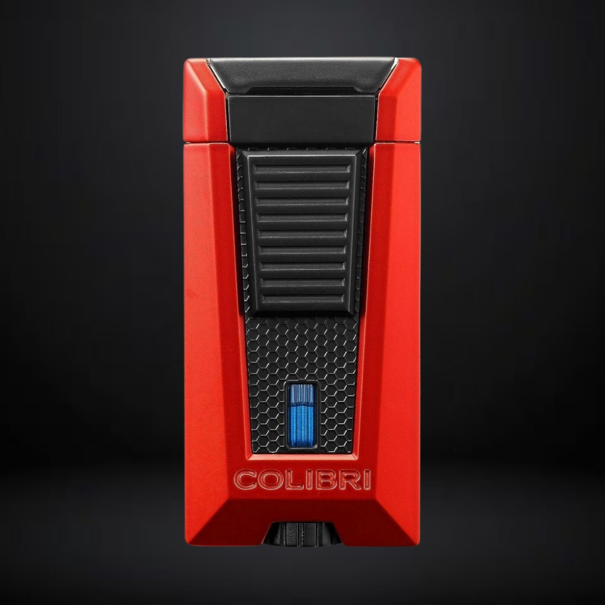 Colibri Stealth Triple Jet Flame Lighter – Red