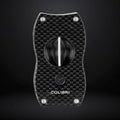 Colibri V-Cut Cigar Cutter – Black Carbon Fiber