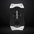 Colibri V-Cut Cigar Cutter – Black with Chrome
