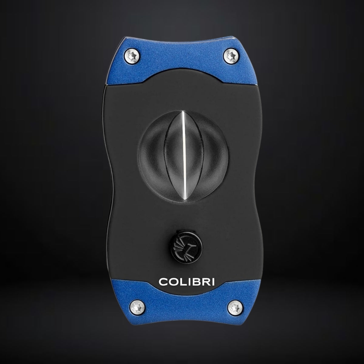 Colibri V-Cut Cigar Cutter – Blue