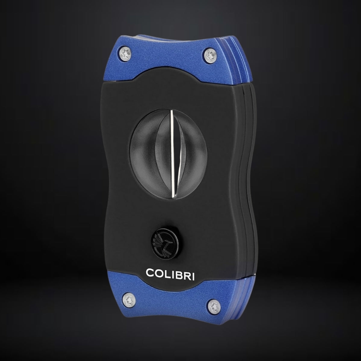Colibri V-Cut Cigar Cutter – Blue
