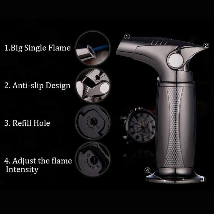 JOBON Butane Torch Lighter Refillable