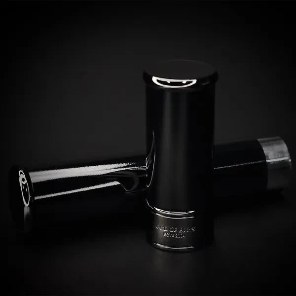 Prometheus Black - Lacquer - With - Gun - Metal - Cigar -Tube